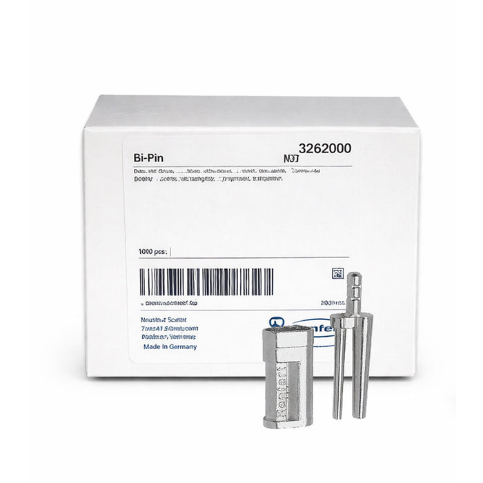 Bi-Pin’s Renfert 326.2000 pour modèles à dies – 1000 pin’s + gaines