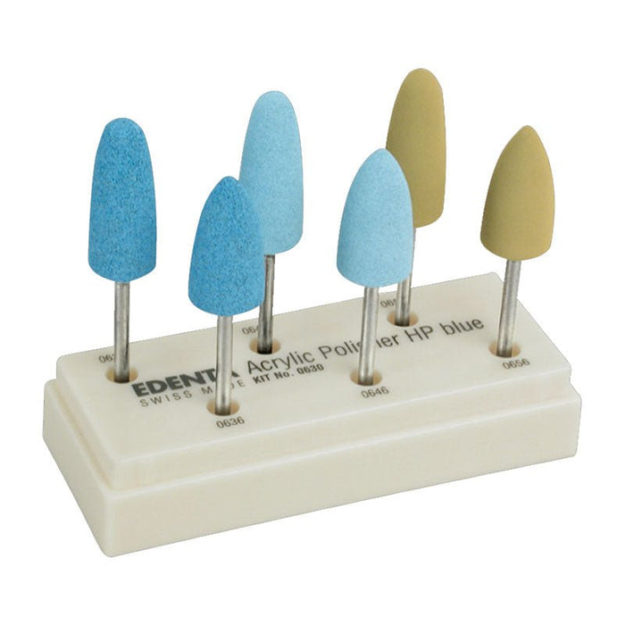 Kit polissage résine Edenta cabinet et laboratoire dentaire