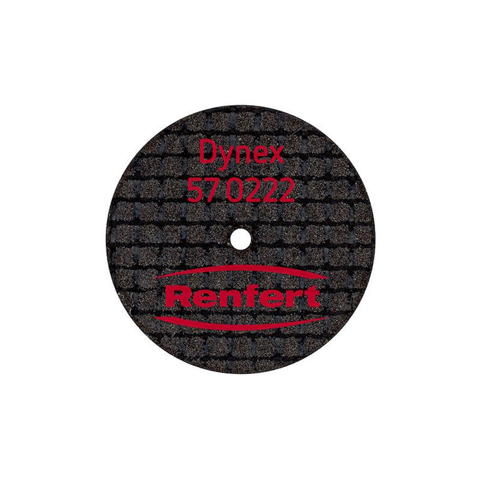 Dynex Disques à Séparer 22 x 0.22 mm - Renfert - 57.0222 - Massilia Dental - Fournitures Matériel Cabinet Dentaire