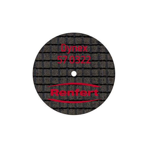 Dynex Disques à Séparer 22 x 0.30 mm - Renfert - 57.0322 - Massilia Dental - Fournitures Matériel Cabinet Dentaire