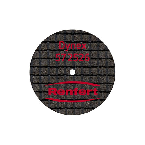 Dynex Disques à Séparer 26 x 0.25 mm - Renfert 57.2526. - Massilia Dental - Fournitures Matériel Cabinet Dentaire