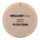 Disque Crios Brilliant HT Coltene 98x14 mm Composite Hybride - Massilia Dental - Fournitures Matériel Cabinet Dentaire
