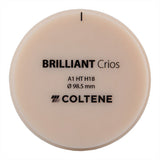 Disque Crios Brilliant HT Coltene 98x18 mm Composite Hybride Renforcé. - Massilia Dental - Fournitures Matériel Cabinet Dentaire