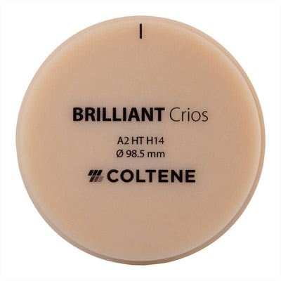 Disque Crios Brilliant HT Coltene 98x14 mm composite hybride A2