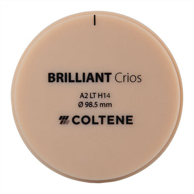 Disque Crios Brilliant LT Coltene 98x18 mm Hybride Renforcé. - Massilia Dental - Fournitures Matériel Cabinet Dentaire