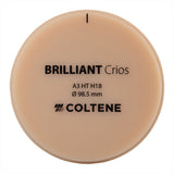 Disque Crios Brilliant HT Coltene 98x18 mm Composite Hybride Renforcé. - Massilia Dental - Fournitures Matériel Cabinet Dentaire