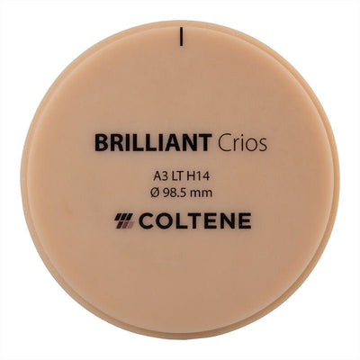 Disque Crios Brilliant LT Coltene 98x18 mm Hybride Renforcé. - Massilia Dental - Fournitures Matériel Cabinet Dentaire