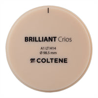 Disque Crios Brilliant LT Coltene 98x18 mm Hybride Renforcé. - Massilia Dental - Fournitures Matériel Cabinet Dentaire