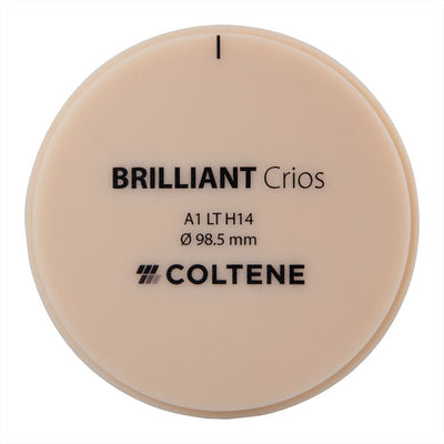 Disque Crios Brilliant LT Coltene 98x18 mm Hybride Renforcé. - Massilia Dental - Fournitures Matériel Cabinet Dentaire