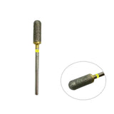 Fraise Diamantée Taille 0.5 cm Grain Moyen Cylindre Arrondi - Massilia Dental - Fournitures Matériel Cabinet Dentaire