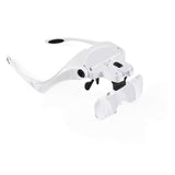 Loupe Binoculaire 1.0 à 3.5X Eclairage Led - Massilia Dental - Fournitures Matériel Cabinet Dentaire