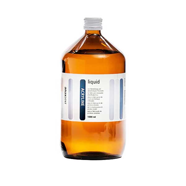 Acryline Anaxdent líquido monómero para resina acrílica de polimerización en frío en laboratorio dental