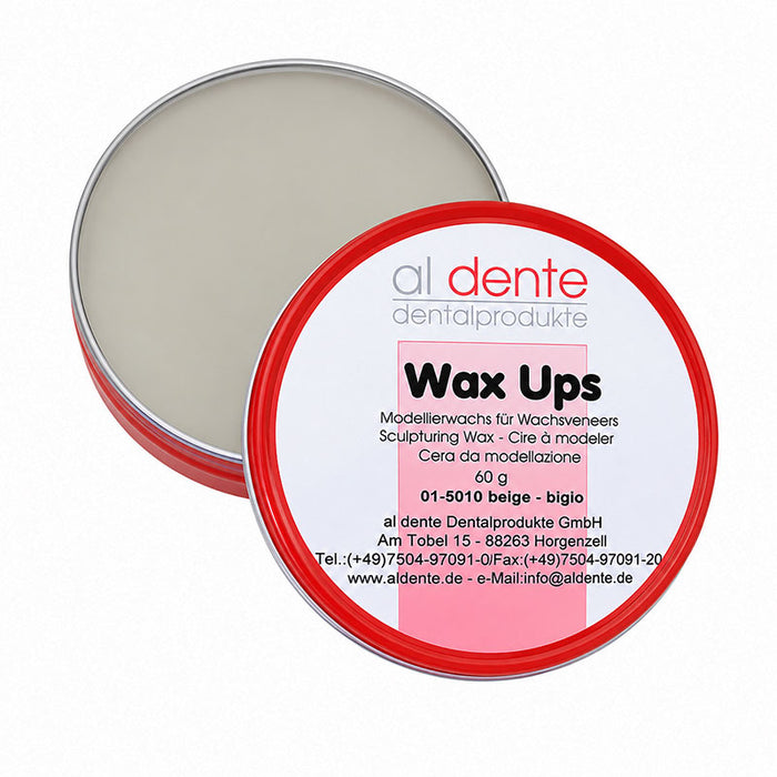 Wax Up Al Dente cire armature précise  blanche
