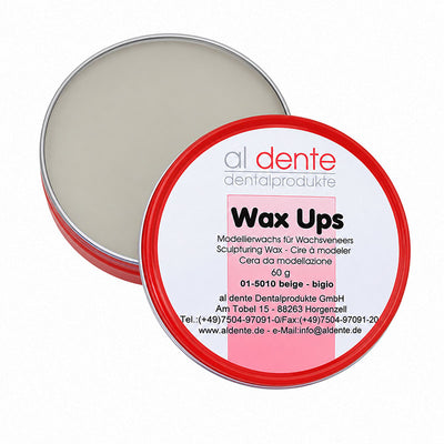 Wax Up Al Dente cire armature précise  blanche