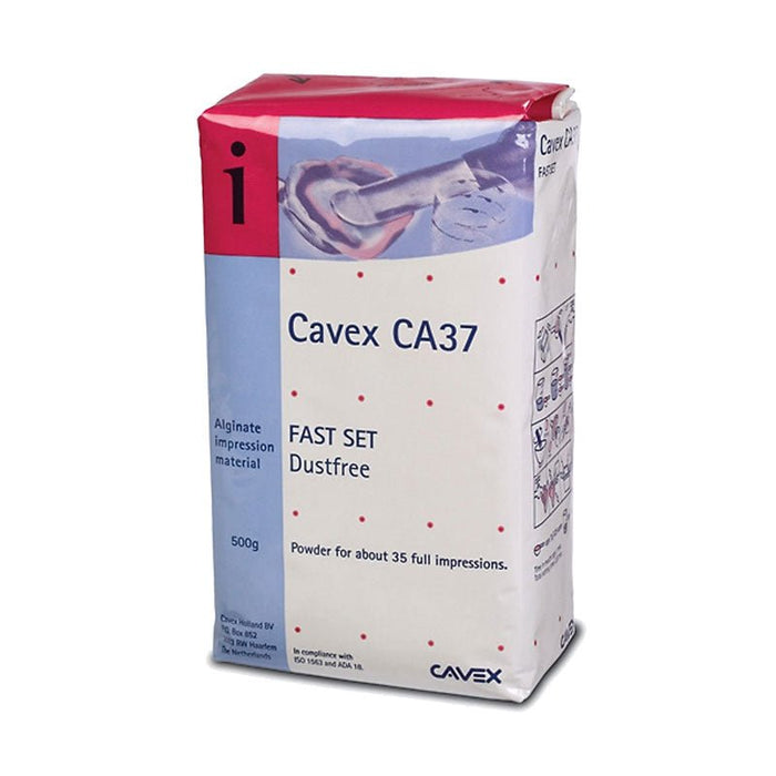 Cavex CA37 Alginate prise Fast ou Normale Sachet 500 gr - Massilia Dental - Fournitures Matériel Cabinet Dentaire