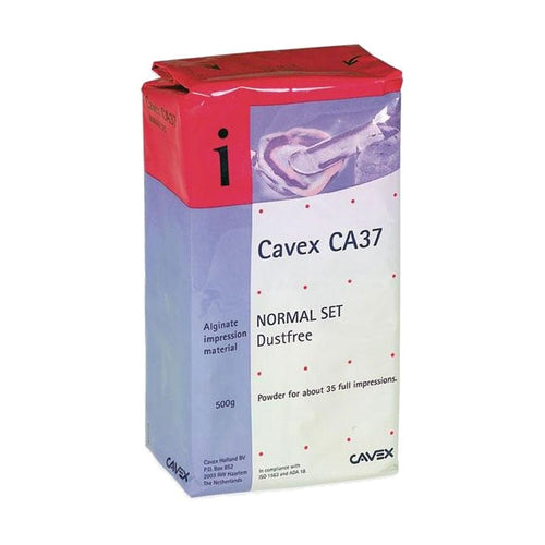 Cavex CA37 Alginate prise Fast ou Normale Sachet 500 gr - Massilia Dental - Fournitures Matériel Cabinet Dentaire