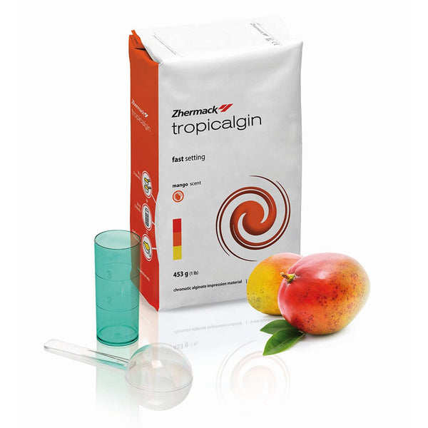 Tropicalgin Alginate Chromatique Visuel - Zhermack - Massilia Dental - Fournitures Matériel Cabinet Dentaire