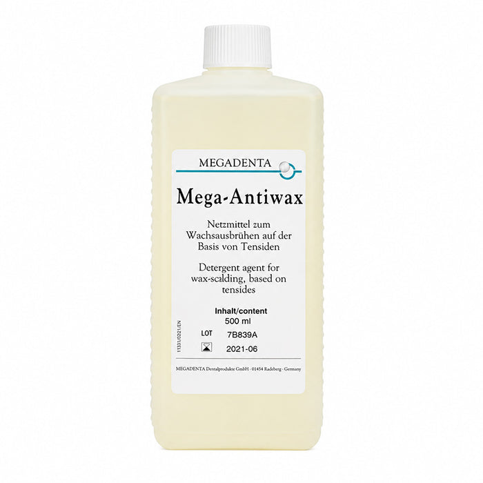 Mega-Antiwax solvant à cire Megadenta pour ébouillantage propre