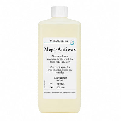 Mega-Antiwax solvant à cire Megadenta pour ébouillantage propre