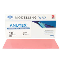 Anutex Cire Plaque Rose 500 gr Kemdent - Prothèse Adjointe - Massilia Dental - Fournitures Matériel Cabinet Dentaire