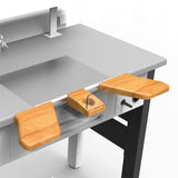 Appuie - bras Dental Art Bois Massif - Fixation par Support. - Massilia Dental - Fournitures Matériel Cabinet Dentaire