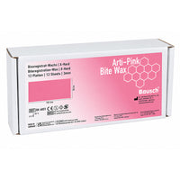 Arti-Pink Bausch pour prise de mordu et enregistrement occlusal cire très dure