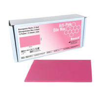 Arti - pink Cire Extra Dure Plaque - Prise Occlusion - Massilia Dental - Fournitures Matériel Cabinet Dentaire