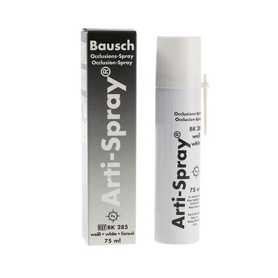 Arti - spray Blanc Marquage Contact Insertion - Bausch. - Massilia Dental - Fournitures Matériel Cabinet Dentaire