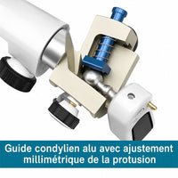 Articulateur dentaire Bio Art A7 Plus - E Coffre et arc facial guide condylien ajustage 