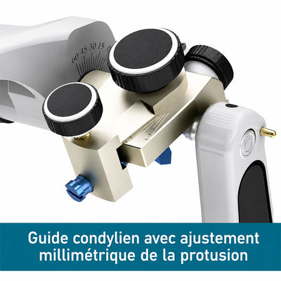 Articulateur dentaire Bio Art A7 Plus - E coffre et arc facial ajustage et réglage