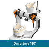 Articulateur semi-adaptable ouverture 180° Mestra laboratoire dentaire