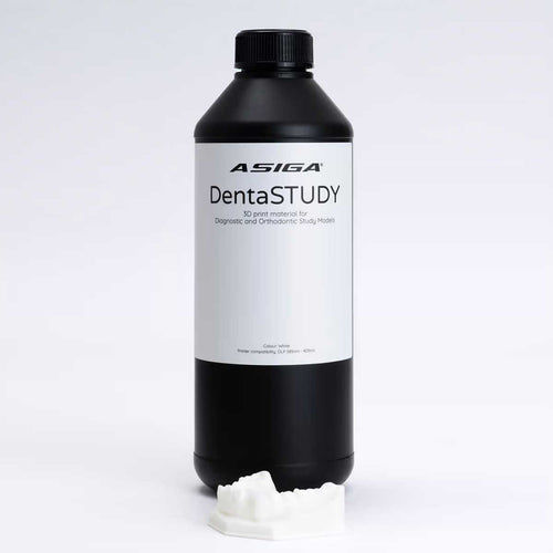 Asiga DentaSTUDY – Résine Blanche Modèles Etude & Diagnostic - Massilia Dental - Fournitures Matériel Cabinet Dentaire