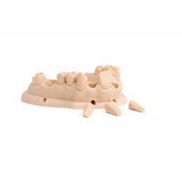 Asiga DentaModel 3D impression modèle avec dies couleur amande