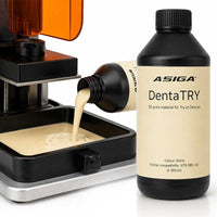 Dentatry résine Asiga impression essayage prothèse