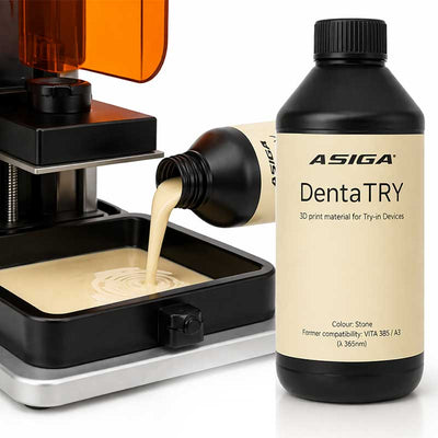 Dentatry résine Asiga impression essayage prothèse
