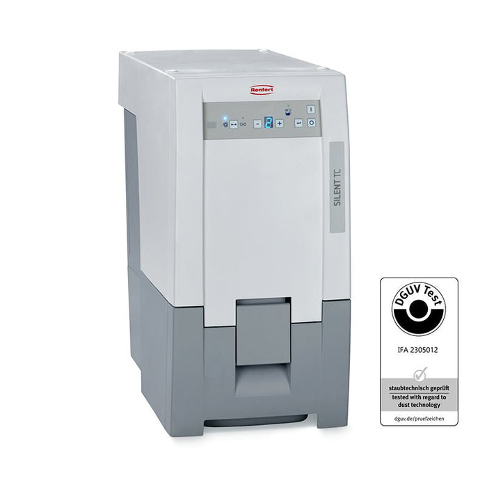 alt="Renfert SILENT TC silent single workstation extraction for dental laboratory"