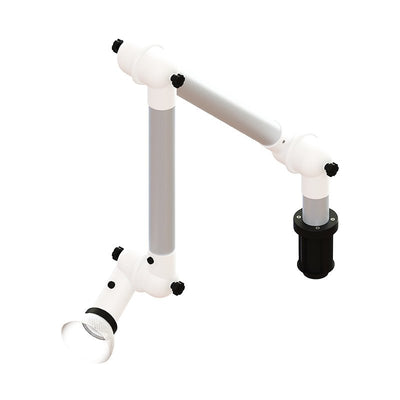 Aspiration Sirocco M et Bras Articulé Rotatif Large Cône. - Massilia Dental - Fournitures Matériel Cabinet Dentaire