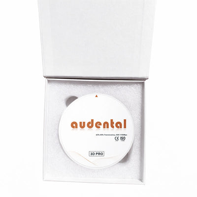 zircone audental 3d pro disque 98 mm multicouche bridge complet laboratoire