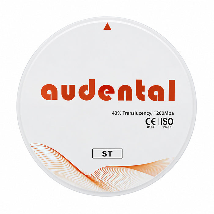 Zircone ST White Audental 1200 MPa – Disque CAD/CAM Ø 98 mm