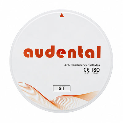 Zircone ST White Audental 1200 MPa – Disque CAD/CAM Ø 98 mm
