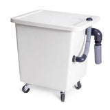 Bac de décantation 70 litres Mestra grande capacité sur roulettes