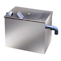 Bac décantation Inox 18 L - Filtration Eaux Chargées Plâtre - Massilia Dental - Fournitures Matériel Dentaire