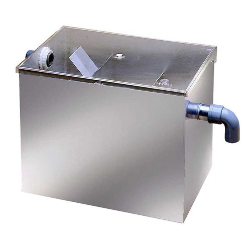 Bac décantation Inox 18 L - Filtration Eaux Chargées Plâtre - Massilia Dental - Fournitures Matériel Dentaire