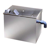 Bac décantation Inox 18 L - Filtration Eaux Chargées Plâtre - Massilia Dental - Fournitures Matériel Dentaire