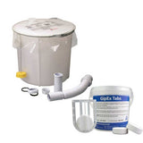 alt="bac de decantation Mestra avec floculant"