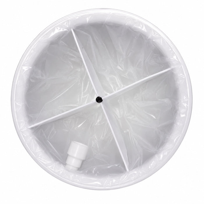 Serbatoio di Decantazione Mestra 19 L per Laboratorio Odontotecnico Sotto Lavello Ø 40 mm