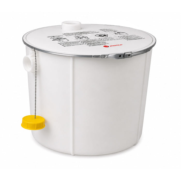 bac de decantation mestra 14 litres avec sac de vidange