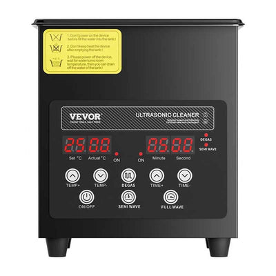 Nettoyeur à Ultrasons 2 Litres - Chauffant Inox - 120 W - Massilia Dental - Fournitures Matériel Dentaire