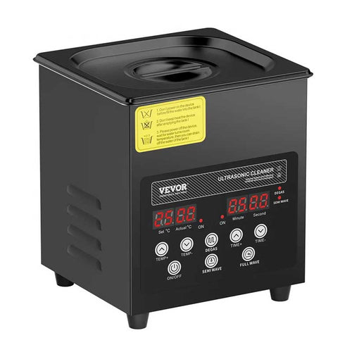 Nettoyeur à Ultrasons 2 Litres - Chauffant Inox - 120 W - Massilia Dental - Fournitures Matériel Dentaire