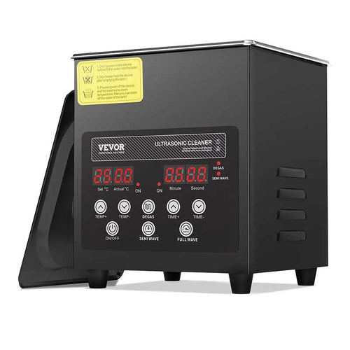 Nettoyeur à Ultrasons 2 Litres - Chauffant Inox - 120 W - Massilia Dental - Fournitures Matériel Dentaire